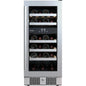 Avallon AWC152DZRH Dual Zone Wine Cooler with Right Swing Door (15 Inch Wide 23 Bottle Capacity)